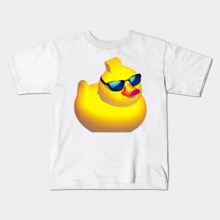 Rubber Duck with Sunglasses Kids T-Shirt